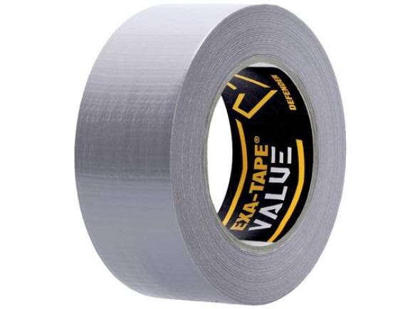 DEFENDER by Adam Hall EXA-TAPE-VALUE S 50 DTEXAVS50 Tape Silver (L x W) 50 m x 50 mm 1 pc(s) DEFENDER by Adam Hall EXA-TAPE-VALUE S 50 DTEXAVS50 Tape Silver (L x W) 50 m x 50 mm 1 pc(s)